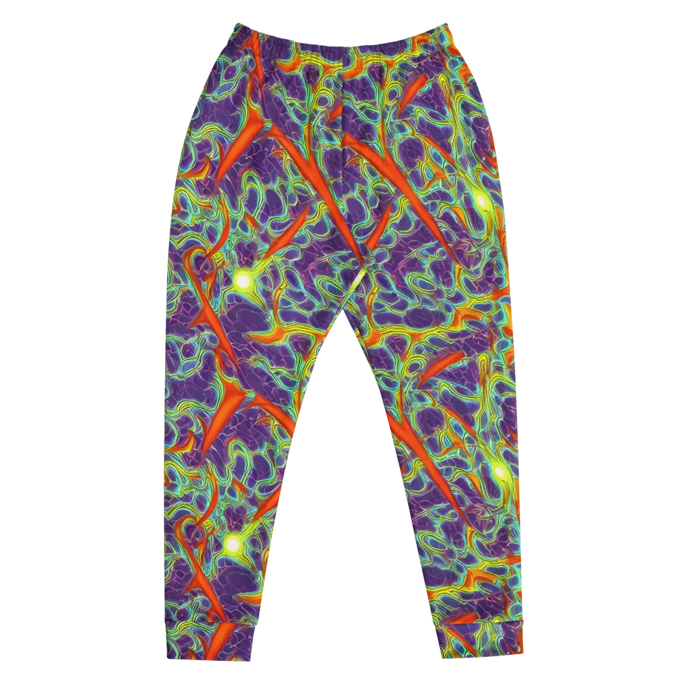 Plasma Maze on Men's Joggers — Front