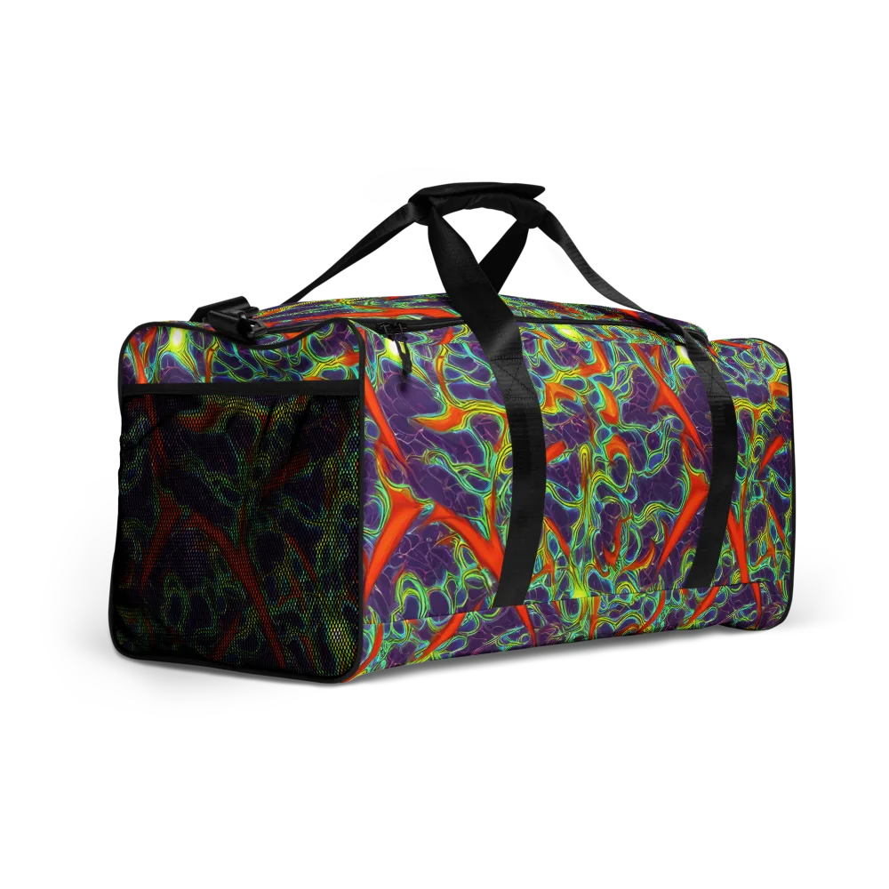 Plasma Maze on Duffle Bag — Right Front