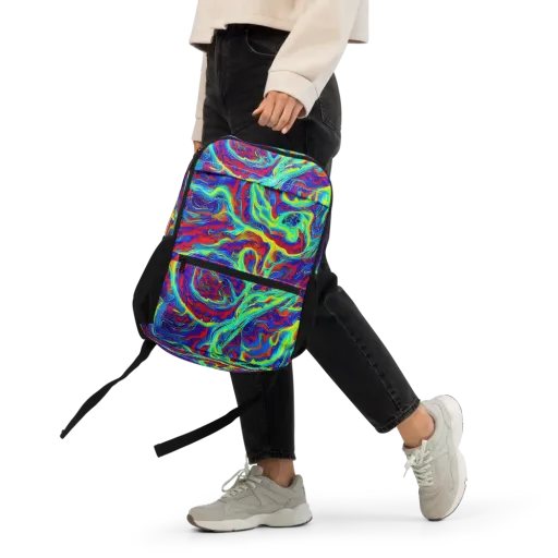 Voltage Marbling on a Utility Backpack