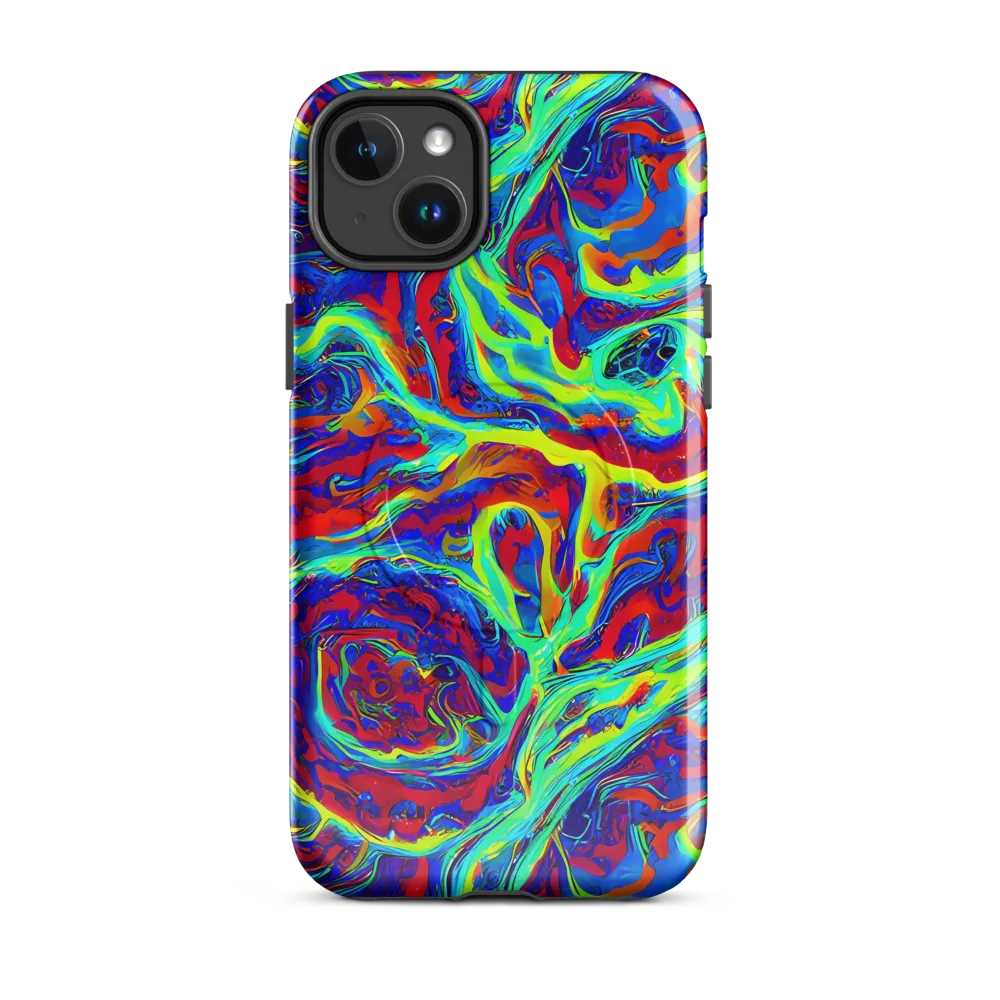 Voltage Marbling on MagSafe Tough Case for iPhone® — Front