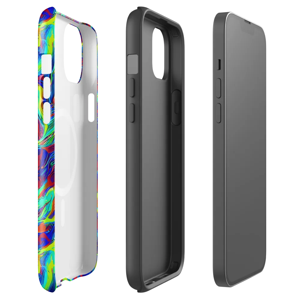 Voltage Marbling on MagSafe Tough Case for iPhone® — Front