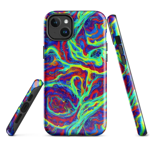 Voltage Marbling on a MagSafe Tough Case for iPhone®