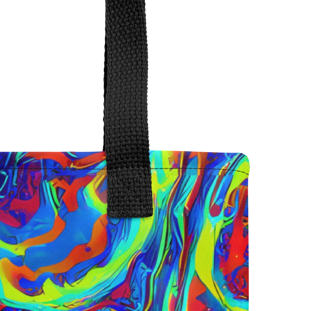 Voltage Marbling on Tote Bag — Product details