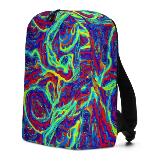Voltage Marbling on a Minimalist Backpack