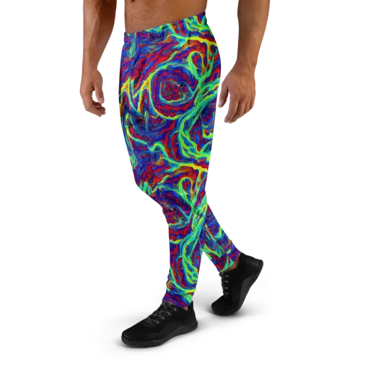 Voltage Marbling on a Men's Joggers