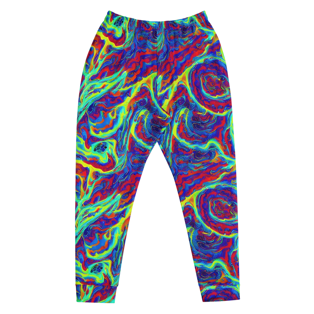 Voltage Marbling on Men's Joggers — Front