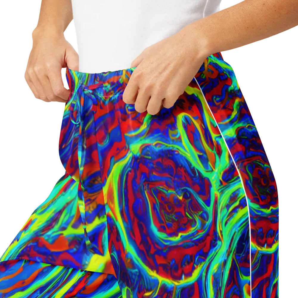 Voltage Marbling on Women's Pajama Pants — Product details