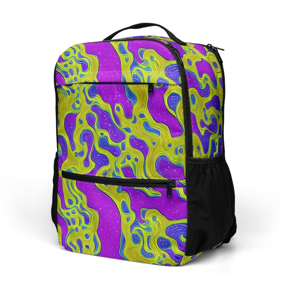 Electric Mire on Utility Backpack — Left Front