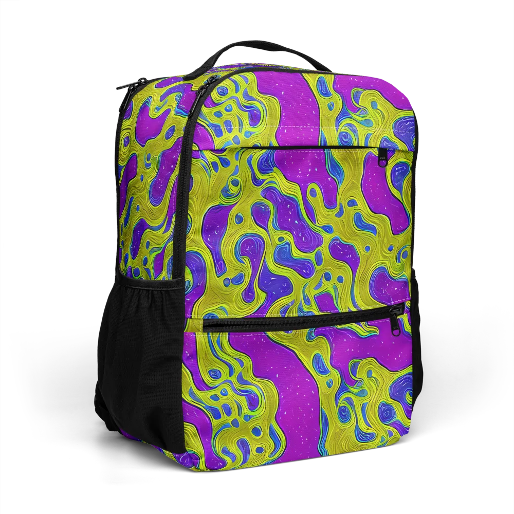 Electric Mire on Utility Backpack — Right Front