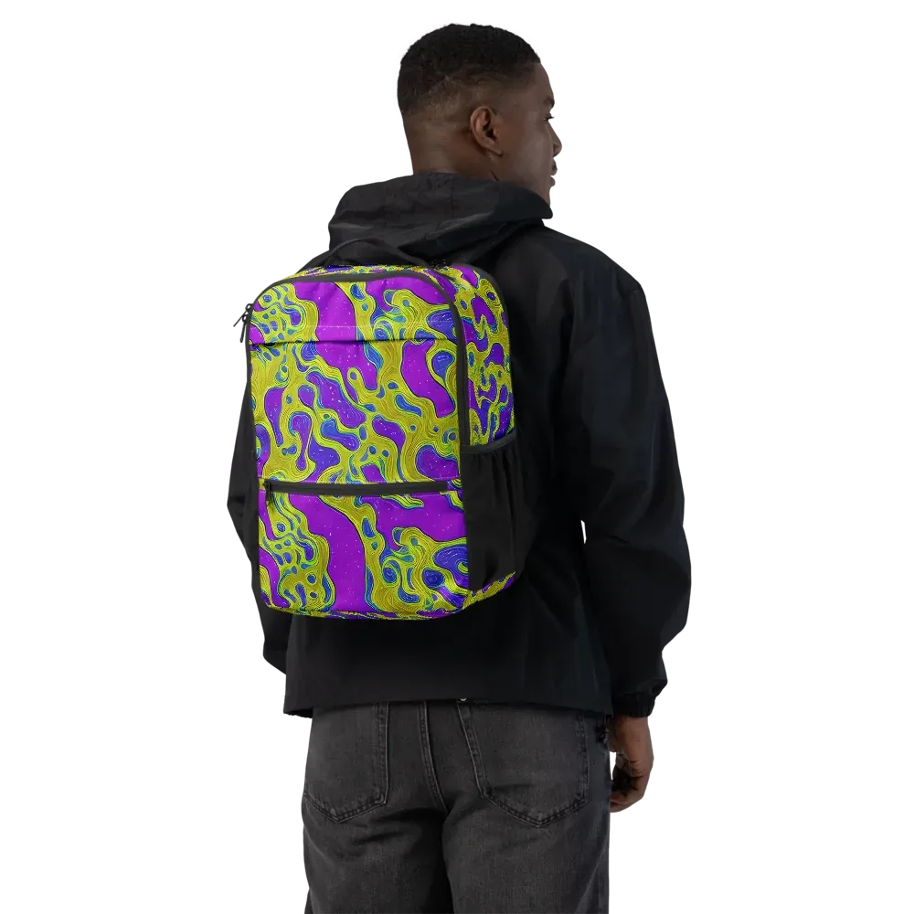 Electric Mire on Utility Backpack — Back