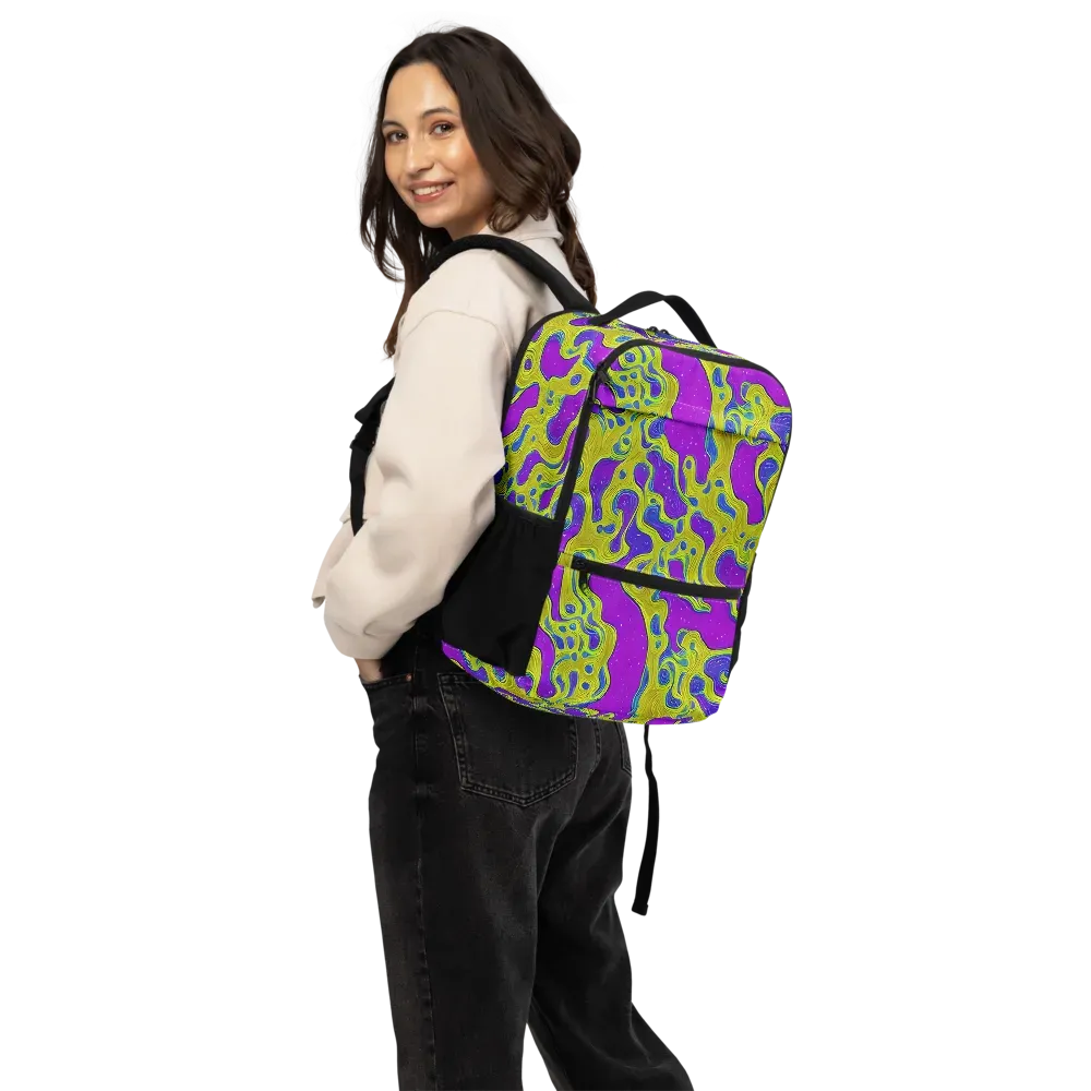 Electric Mire on Utility Backpack — Back