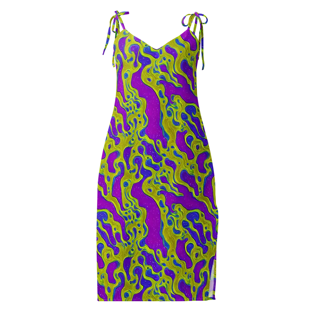 Electric Mire on Slip Dress — Front