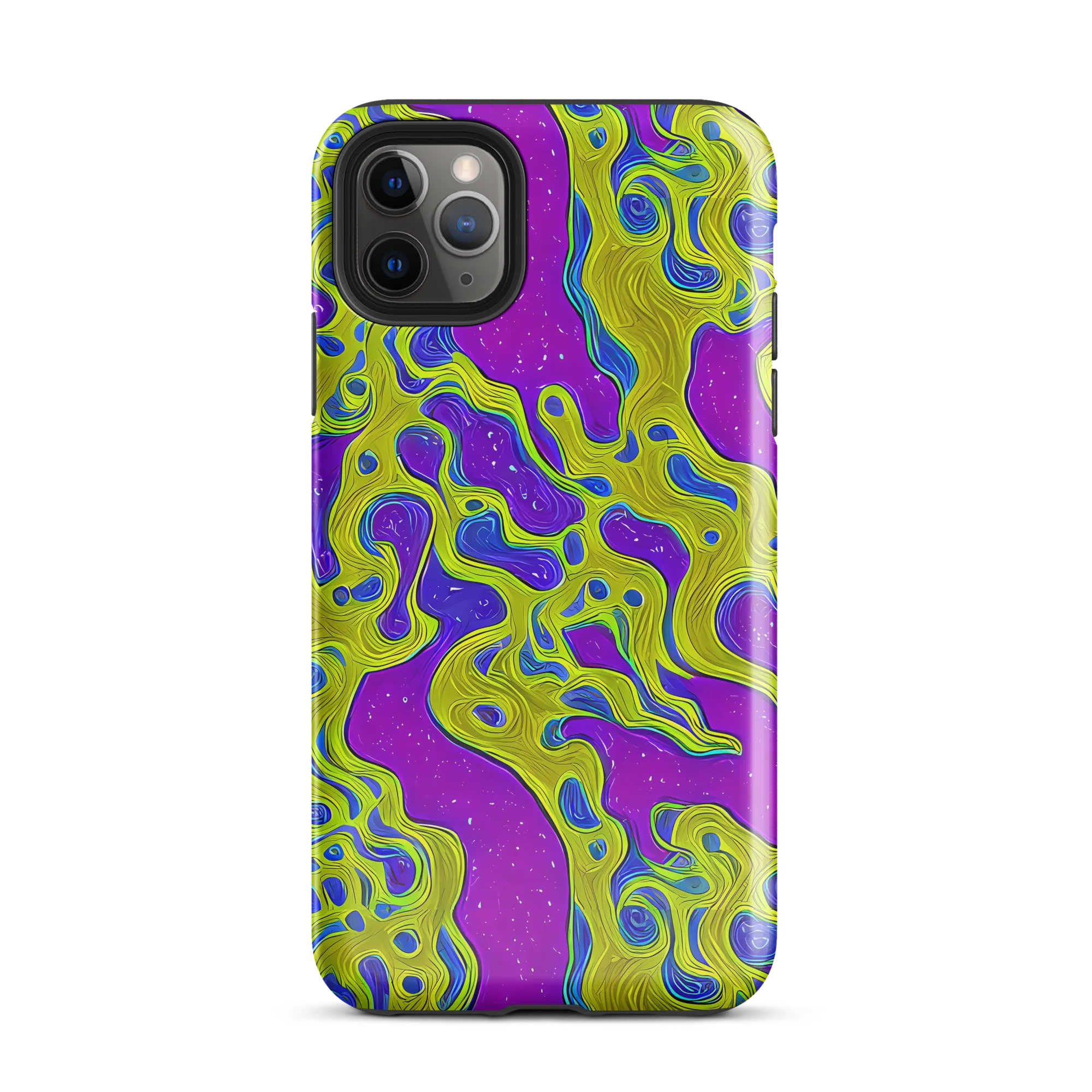 Electric Mire on Tough Case for iPhone® — Front