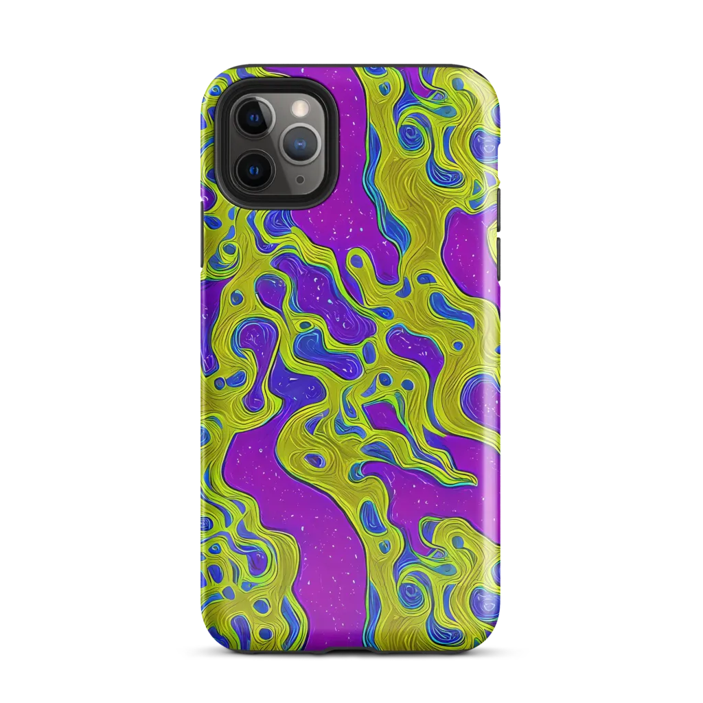 Electric Mire on Tough Case for iPhone® — Front
