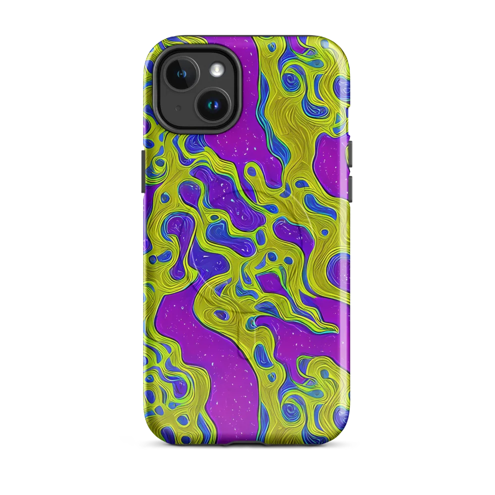Electric Mire on MagSafe Tough Case for iPhone® — Front