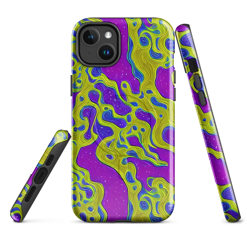 Electric Mire on MagSafe Tough Case for iPhone® — Front