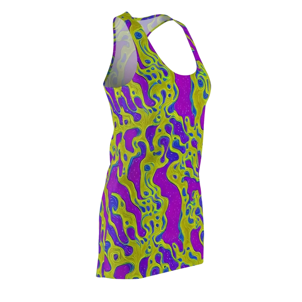 Electric Mire on Racerback Dress — Front Side