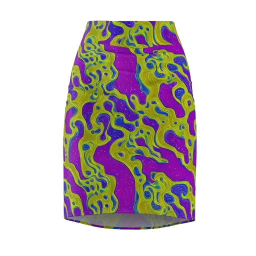 Electric Mire on a Pencil Skirt