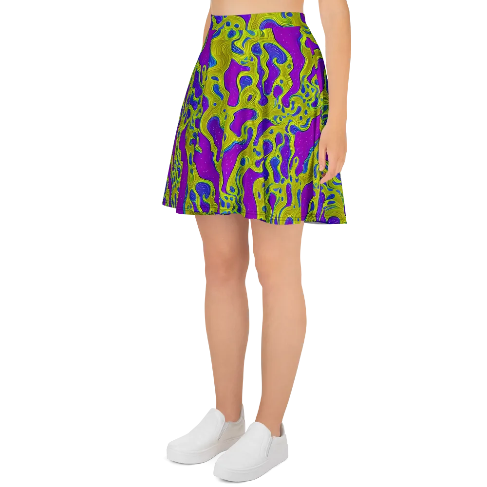 Electric Mire on Skater Skirt — Left