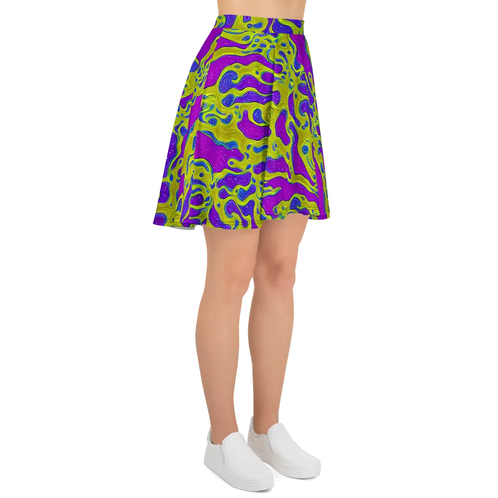 Electric Mire on Skater Skirt — Right