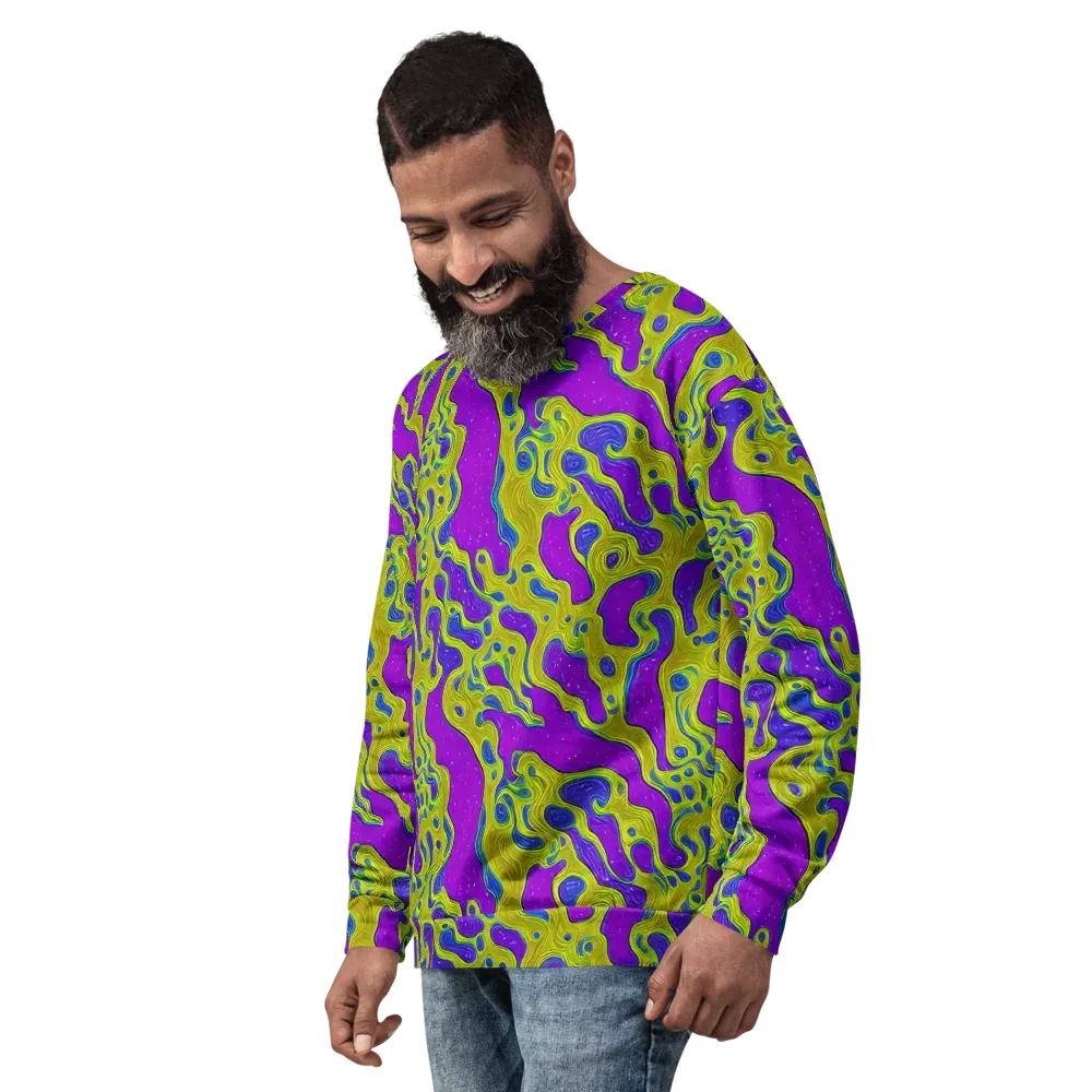 Electric Mire on Sweatshirt — Left Front