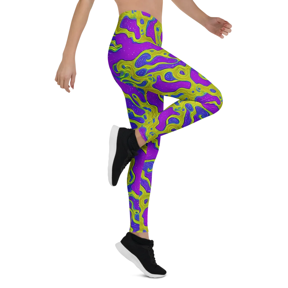 Electric Mire on Leggings — Right