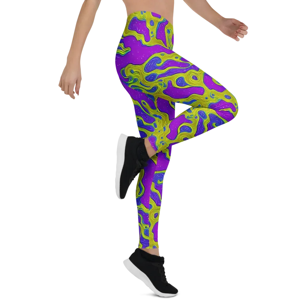 Electric Mire on Leggings — Right