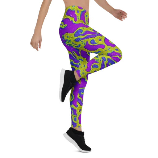 Electric Mire on a Leggings
