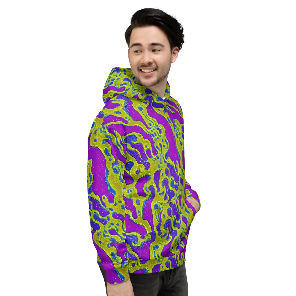 Electric Mire on Hoodie — Right