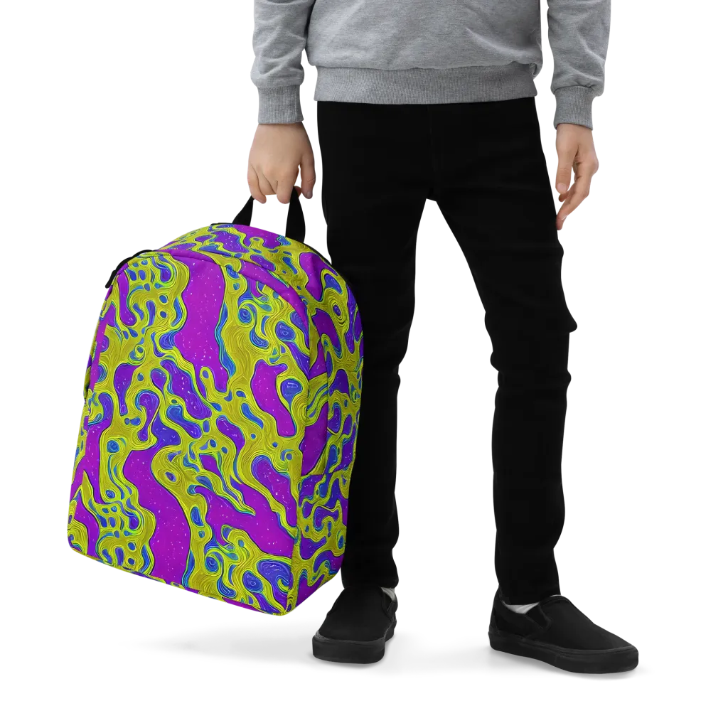 Electric Mire on Minimalist Backpack — Zoomed-in