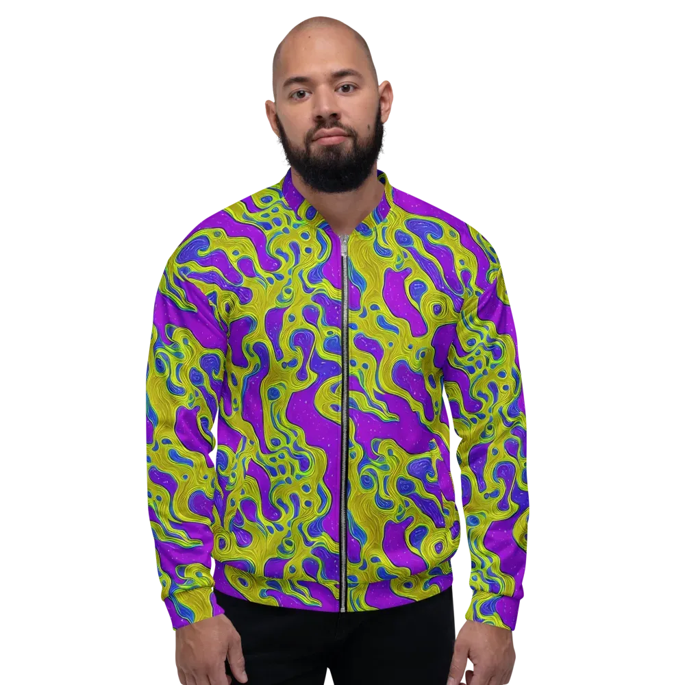 Electric Mire on Bomber Jacket — Front