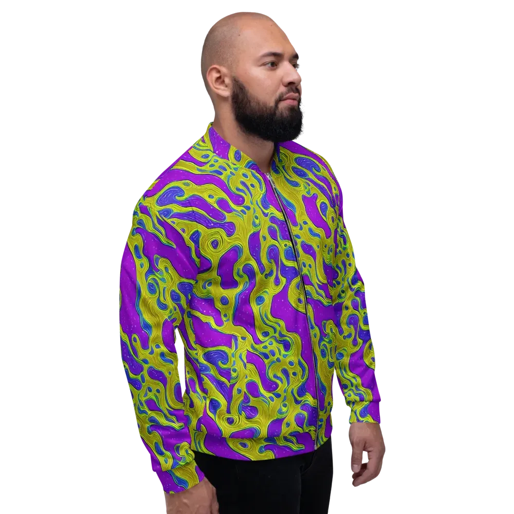 Electric Mire on Bomber Jacket — Right