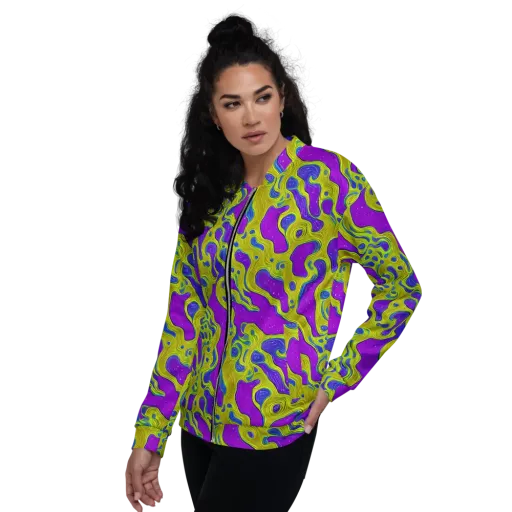 Electric Mire on a Bomber Jacket
