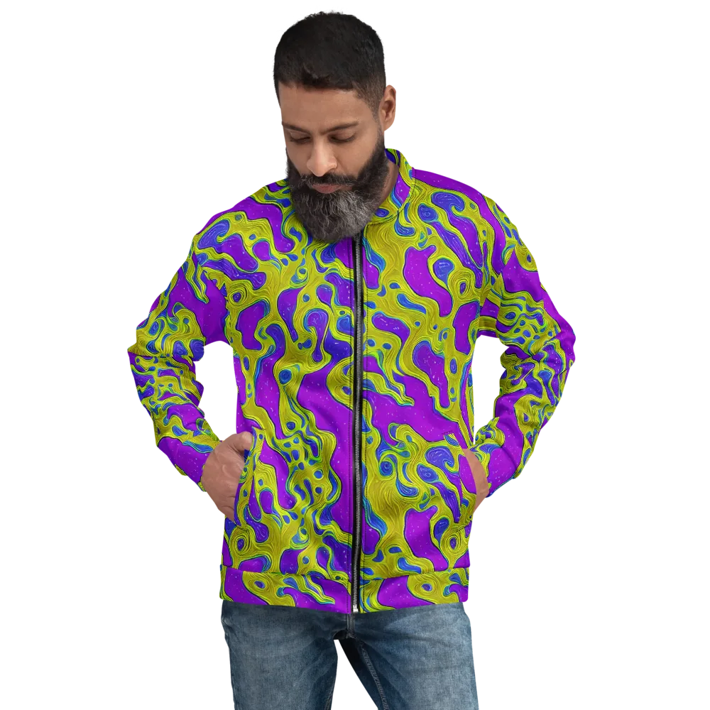 Electric Mire on Bomber Jacket — Front