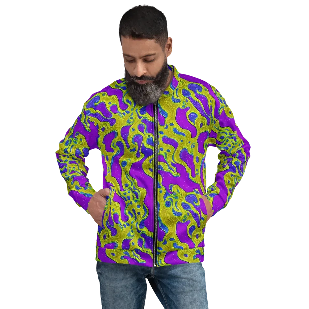 Electric Mire on Bomber Jacket — Front