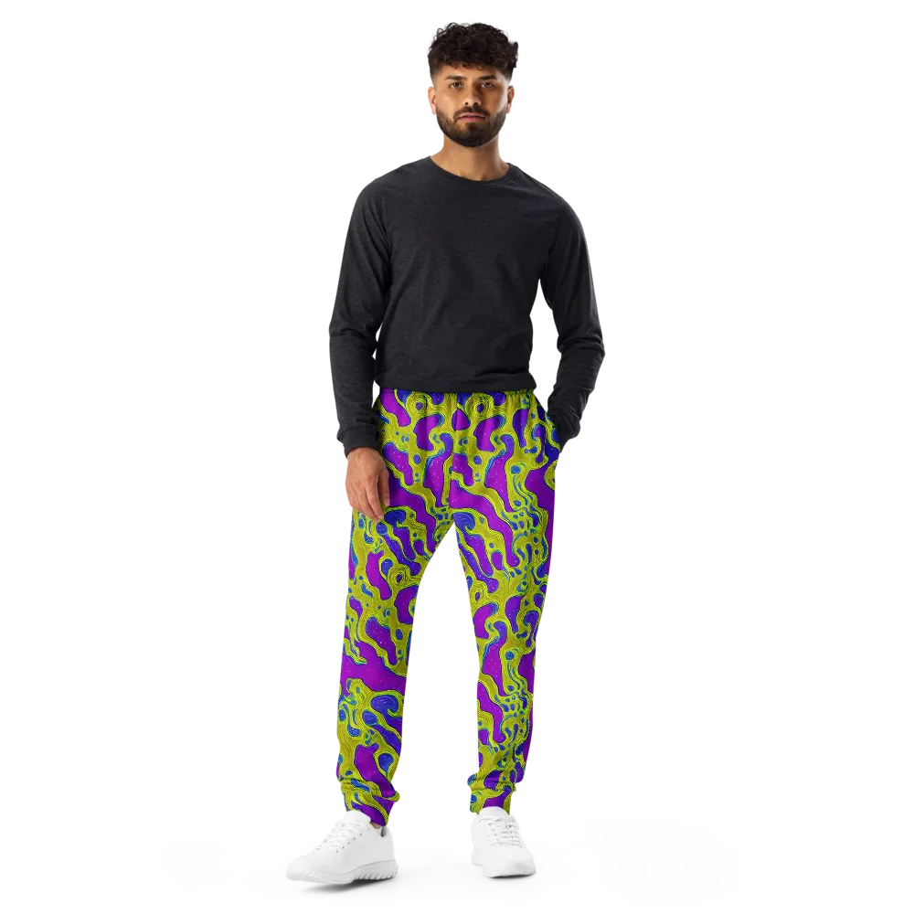 Electric Mire on Men's Joggers — Front