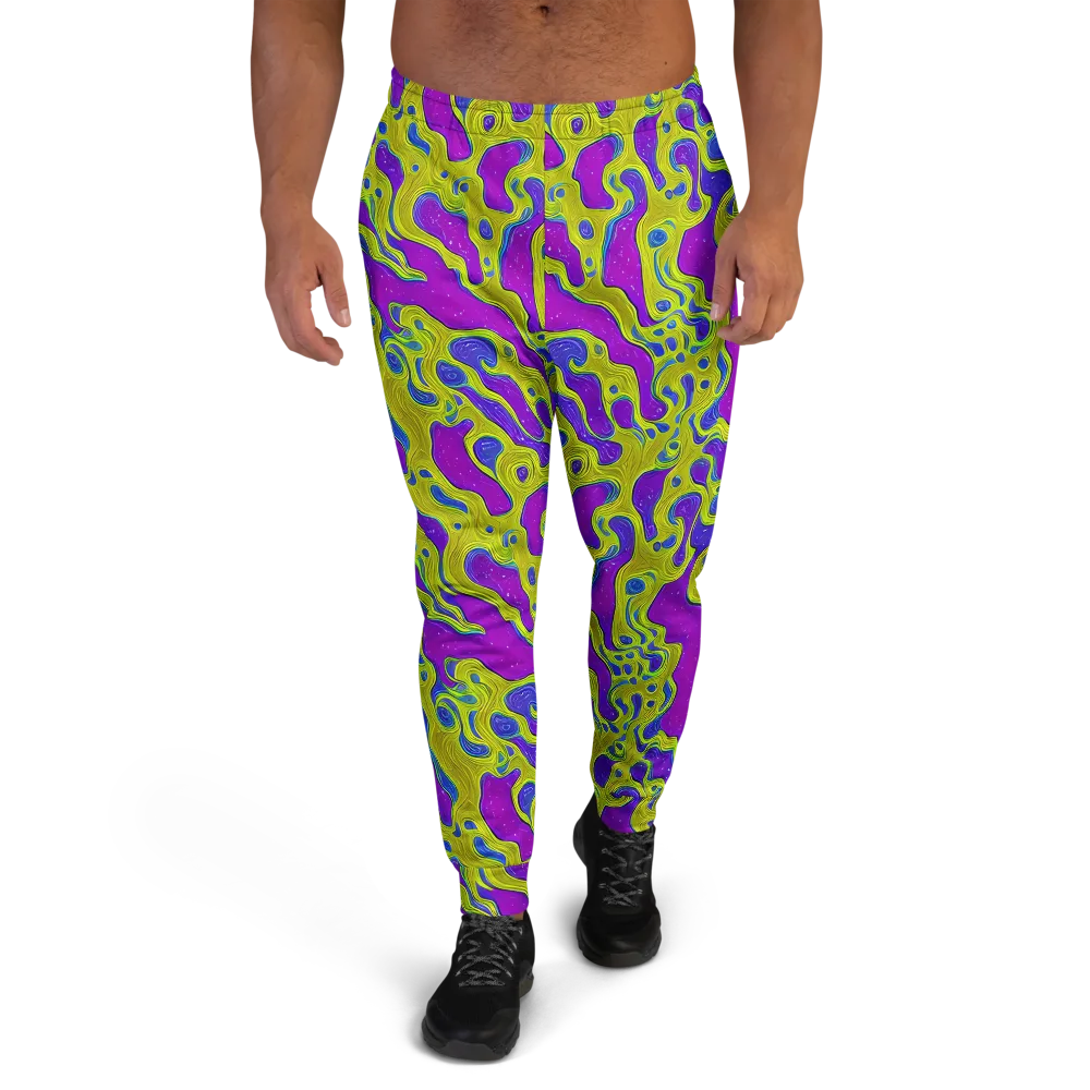 Electric Mire on Men's Joggers — Front