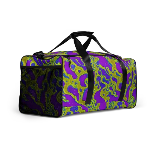 Electric Mire on a Duffle Bag