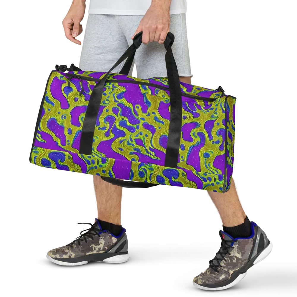 Electric Mire on Duffle Bag — Front