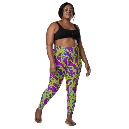 Electric Mire on a Leggings with Pockets