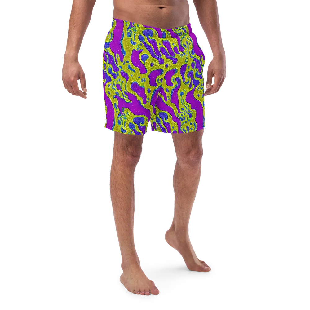 Electric Mire on Swim Trunks — Front
