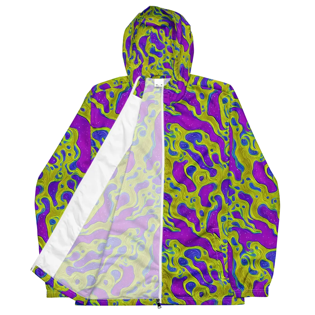 Electric Mire on Men's Windbreaker — Front