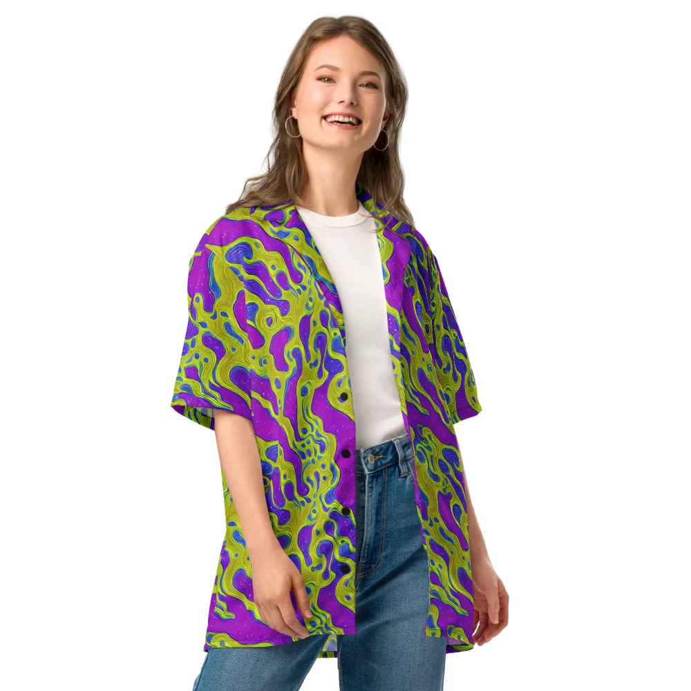Electric Mire on Button Shirt — Front