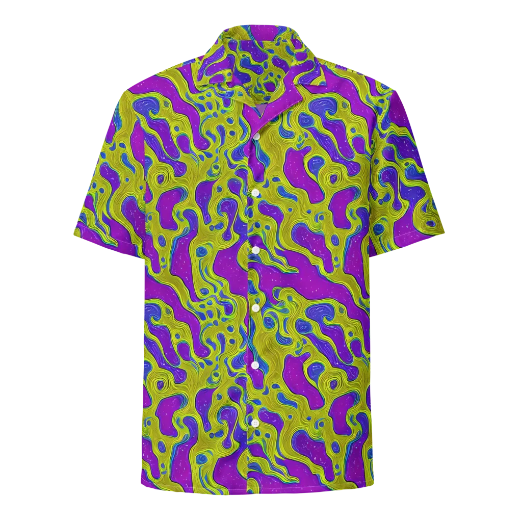 Electric Mire on Button Shirt — Front