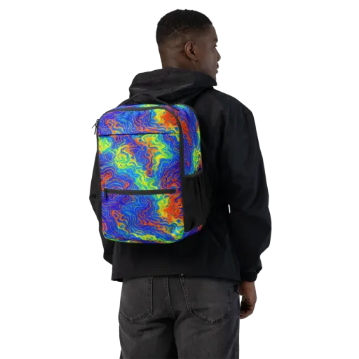 Blue Heatwave on a Utility Backpack