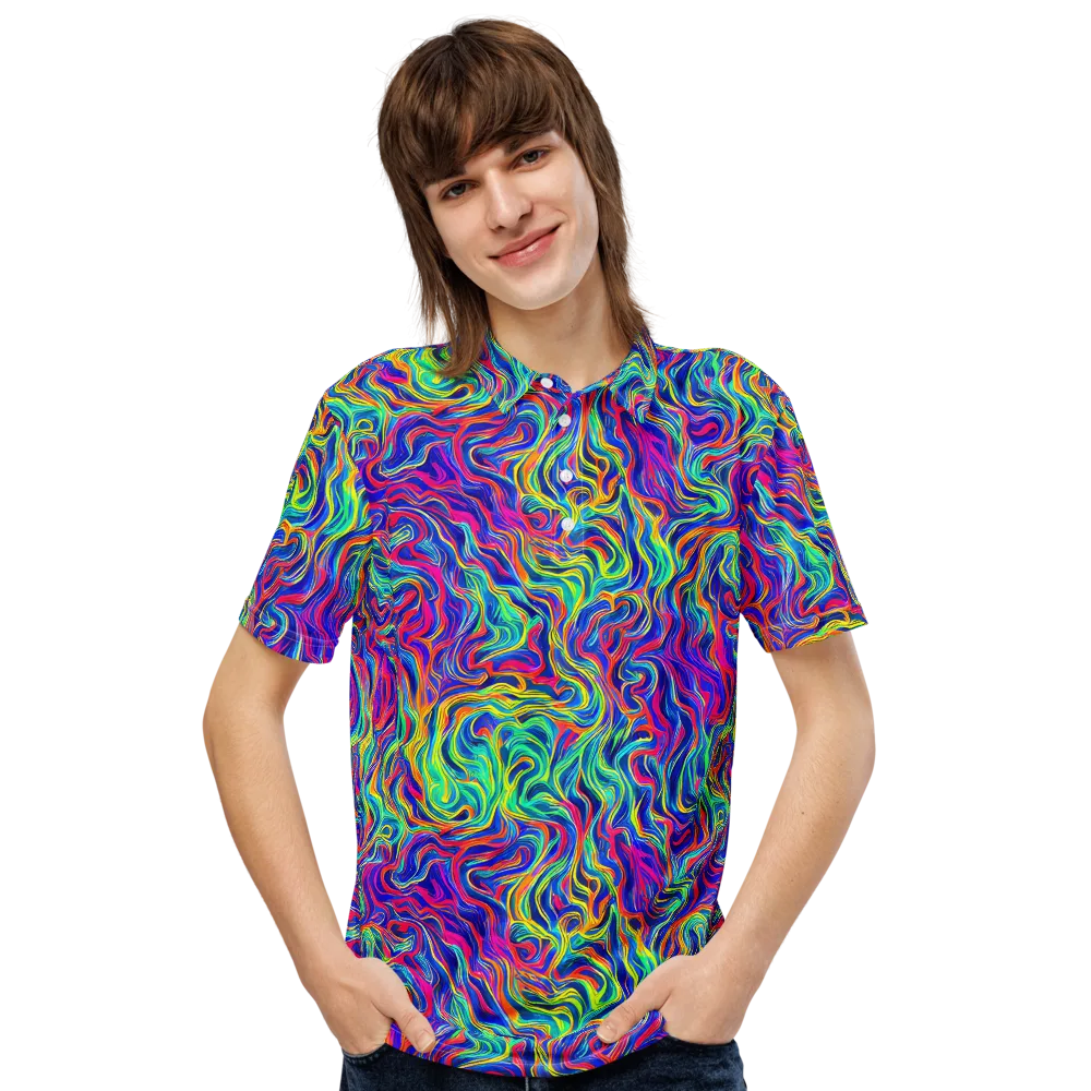 Colourstorm on Men's Slim Fit Polo Shirt — Front