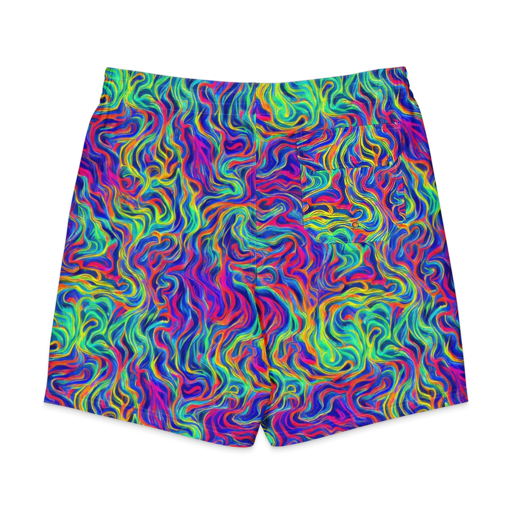 Colourstorm on Men's Board Shorts — Back