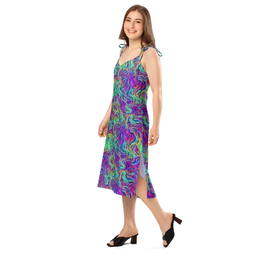 Colourstorm on a Slip Dress