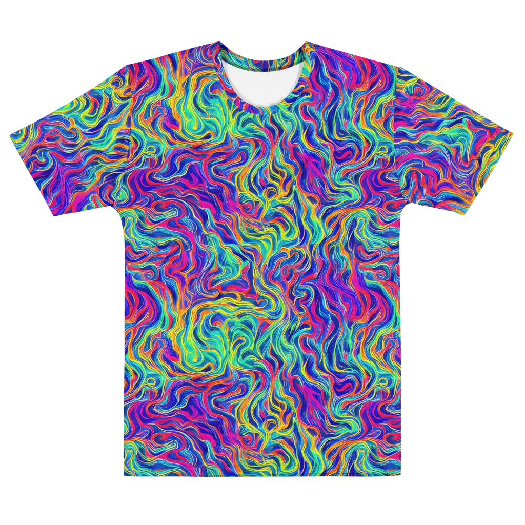 Colourstorm on Men's Cotton Crew Neck T-Shirt — Front