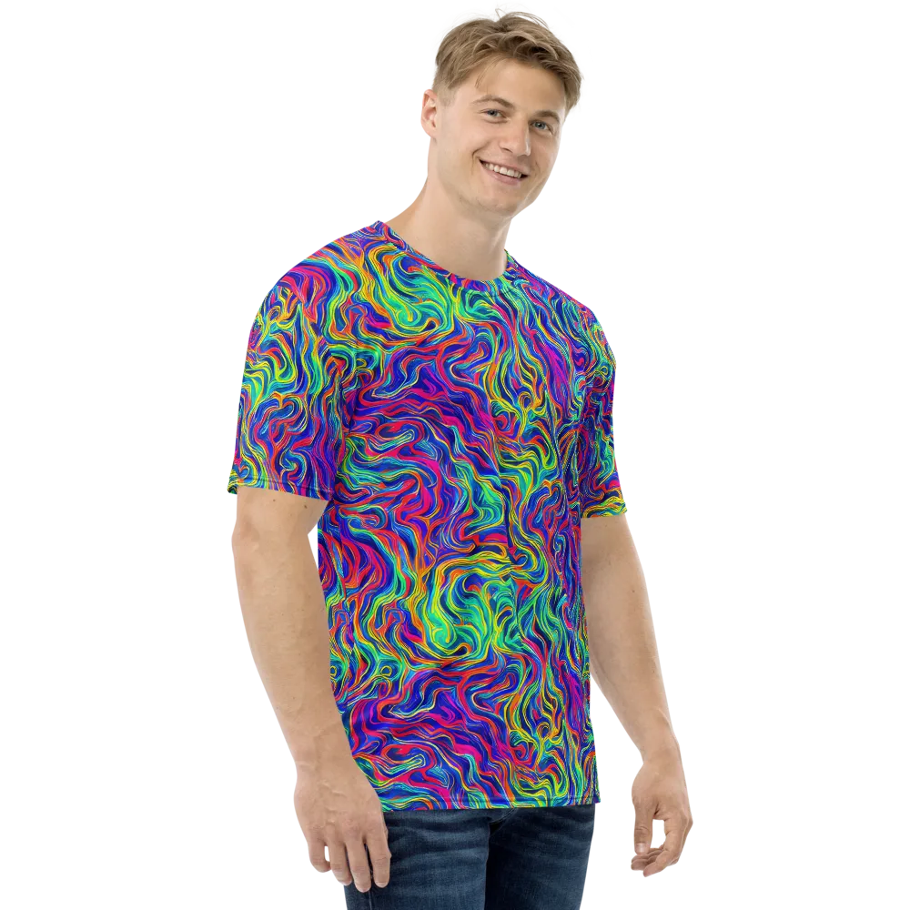 Colourstorm on Men's Crew Neck T-Shirt — Right